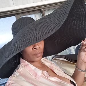 Oversized beach hats